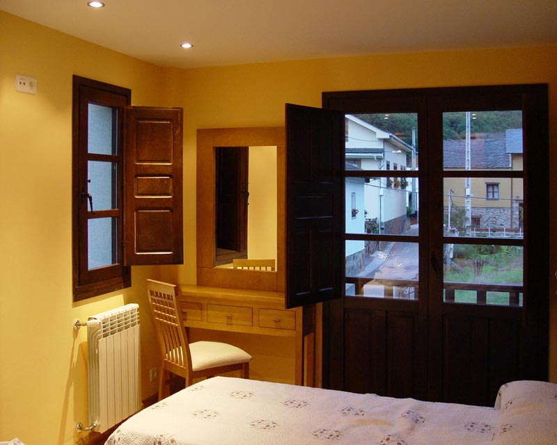 Detalle habitación `El Abedul`